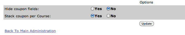 Applying Coupons To Individual Courses